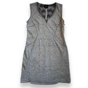 Vintage 90s O'2nd Barneys NY Sheath Dress Gray Size 8